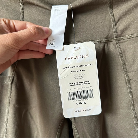 NWT Fabletics anywhere motion 365 hight waisted brown leggings - Picture 9 of 9